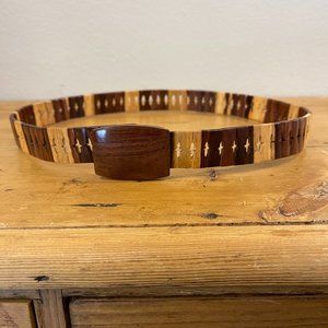 Vintage Wood Link Belt S/M